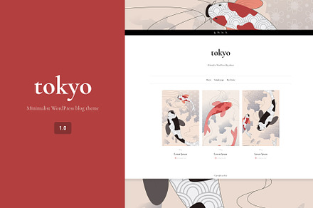 Tokyo - WordPress Blog Theme, a WordPress Template by Cam' Studio