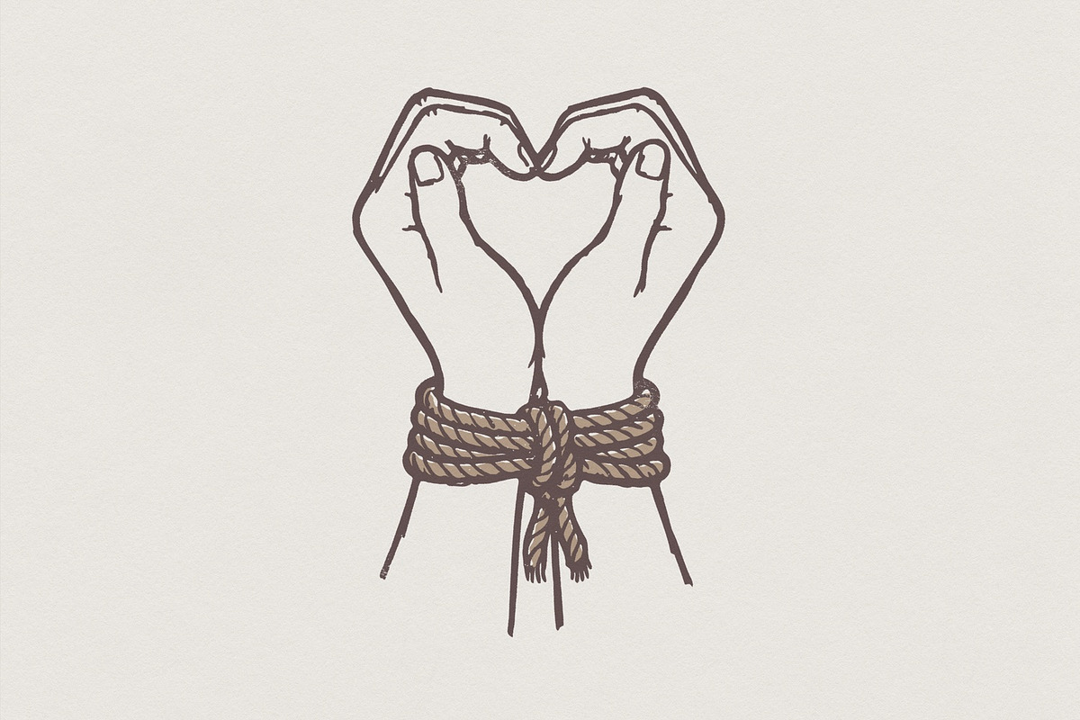 Bound by Love PNG, Romantic Line, an Illustration by SharpMarketplace (Photo 1 of 3)