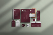 Stationery & Branding Mock-up, a Pens & Pencil Mockup by MnGfx (Thumbnail 1 of 4)