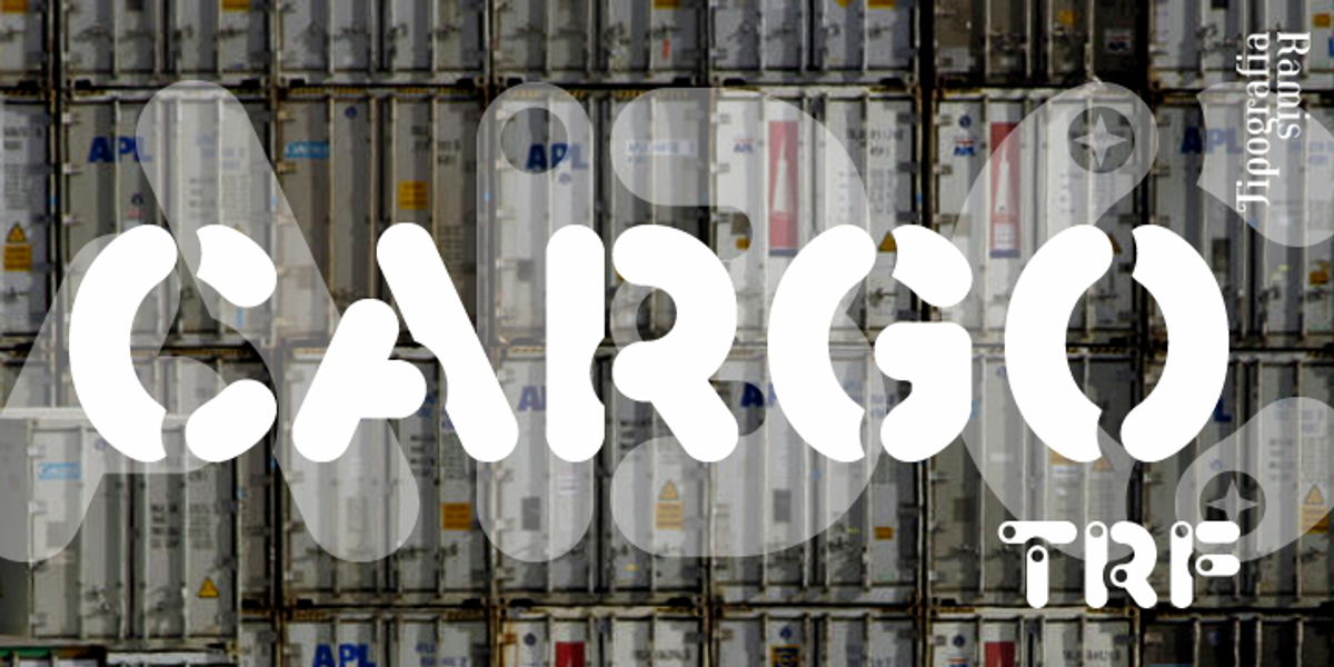 Cargo TRF, a Font by TipografiaRamis (Photo 1 of 6)