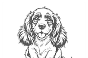 Adorable Dog Illustration, an Empty State Illustration by CarWrap design (Thumbnail 3 of 3)