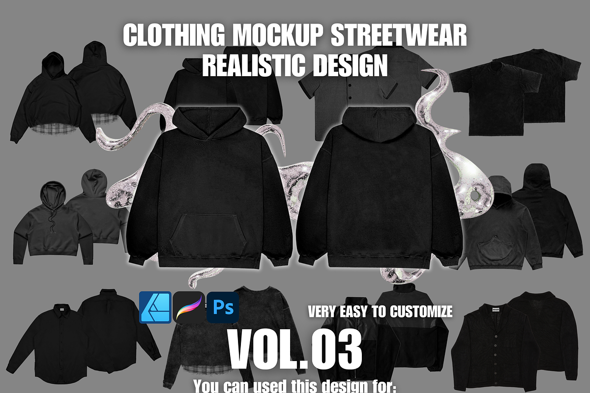 Realistic Clothing Mockup, a Shirt Mockup by NYCTHOPILIA STUDIO (Photo 1 of 8)