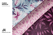 Three Cotton Fabrics Mockup, a Household Mockup by Andrea Muller (Thumbnail 6 of 7)