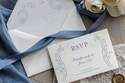 Baroque wedding invitation clip art, a Decorative Illustration by GrafikBoutique (Thumbnail 9 of 9)