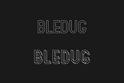 Bledug Font Family, a Sans Serif Font by zuzulgo (Thumbnail 3 of 7)