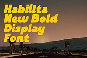 Habillta Display Font, a Sans Serif Font by madeDeduk (Thumbnail 4 of 10)