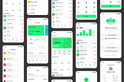 Mycash Mobile App UI kit, an UI Kit Template by Ahmed Rubel (Thumbnail 5 of 5)