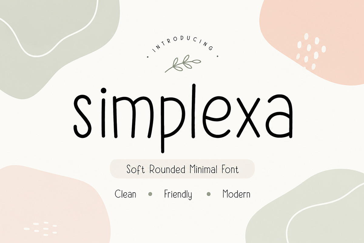 Simplexa – Soft Rounded Minimal Font, a Handwritten Font by Wow Magic (Photo 9 of 9)