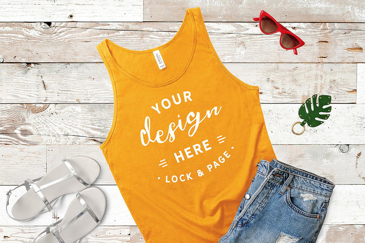 Mockup Bundle Bella Canvas T-Shirt, a Household Mockup by lock and page (Photo 44 of 45)
