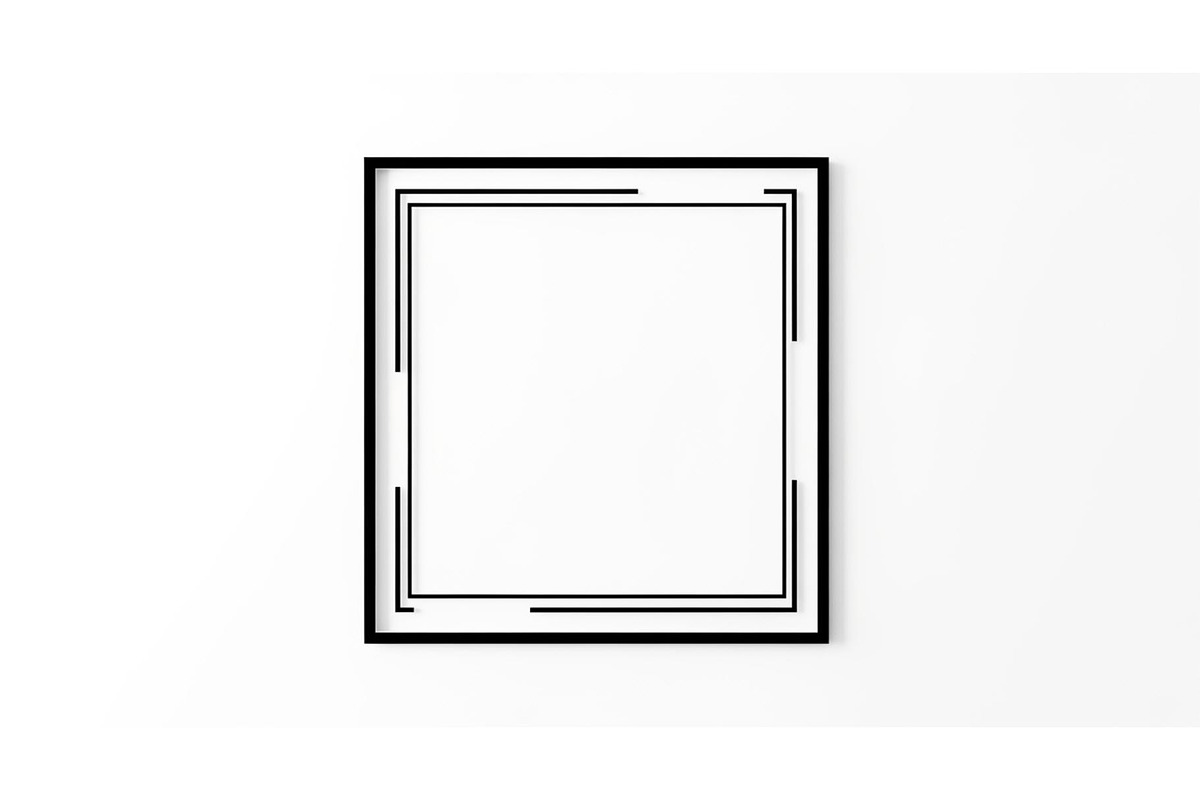 Modern Square Frame SVG Bundle, an Illustration by Creativeshirt (Photo 12 of 31)