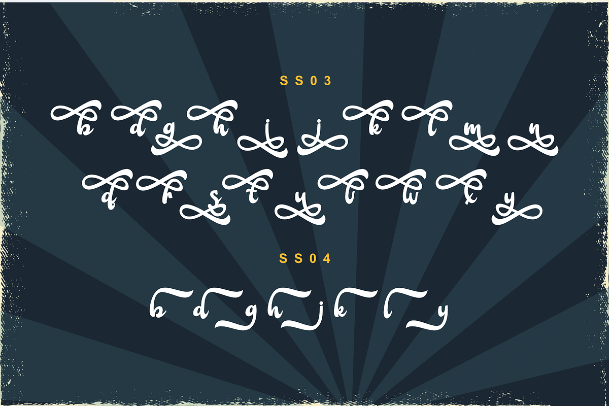 Holicya Retro Font, a Script Font by Dumadistyle (Photo 5 of 12)