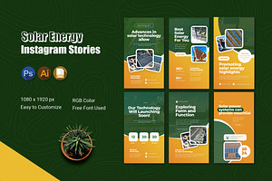 Solar Energy Instagram Story, a Social Media Template by Esensifiksi.studio