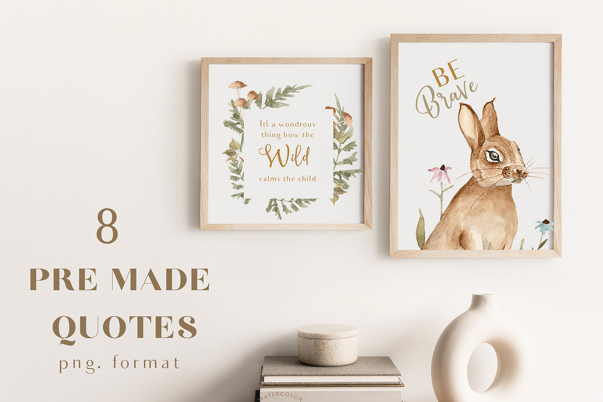 Whimsical Forest Animals Woodland, an Animal Illustration by Grace Noboa Illustrations (Photo 5 of 10)
