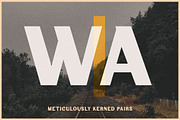 Riverwest Vintage Industrial Font, a Sans Serif Font by Parker Creative (Thumbnail 8 of 10)