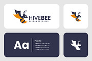 Monochrome Modern Bee Logo Design, a Branding & Logo Template by Artnivora.Std (Thumbnail 3 of 4)
