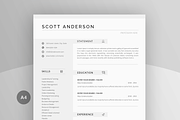 Resume / CV, a Resume Template by paulresume (Thumbnail 3 of 5)