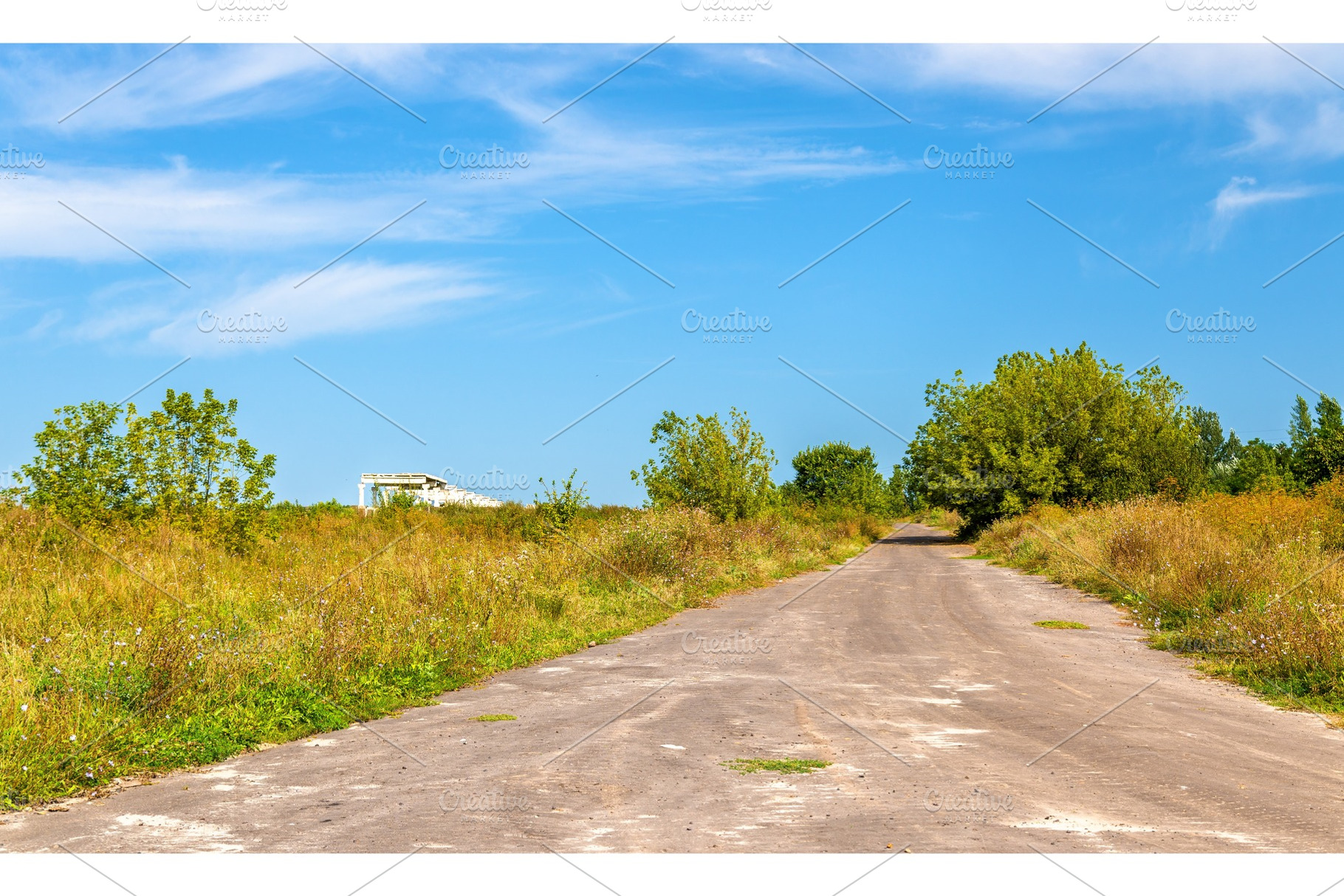Typical rural landscape of kursk region russia containing russia, meadow, and, a Transportation Photo by Leonid Andronov