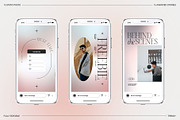 Gradient Aesthetic Insta PSD + Canva, a Social Media Template by Marie T (Thumbnail 9 of 16)