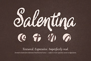 Salentina Rustic Script, a Script Font by Littlehand (Thumbnail 6 of 11)