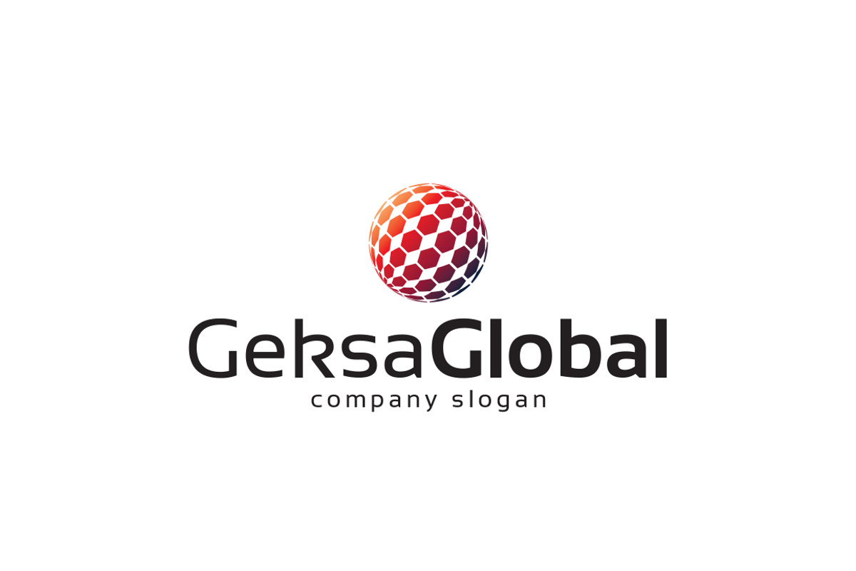 Geksa Global Logo, a Branding & Logo Template by EmilGuseinov (Photo 2 of 2)