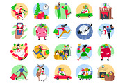 Christmas Holiday Illustrations, a Person Illustration by Kalash (Thumbnail 2 of 3)