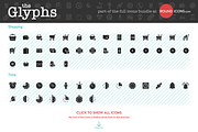 The Glyphs 1700 icons & symbols, an Icon by Vectopus.com (Thumbnail 3 of 5)