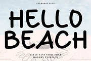 Hello Beach, a Script Font by FreshTypeINK (Thumbnail 1 of 7)
