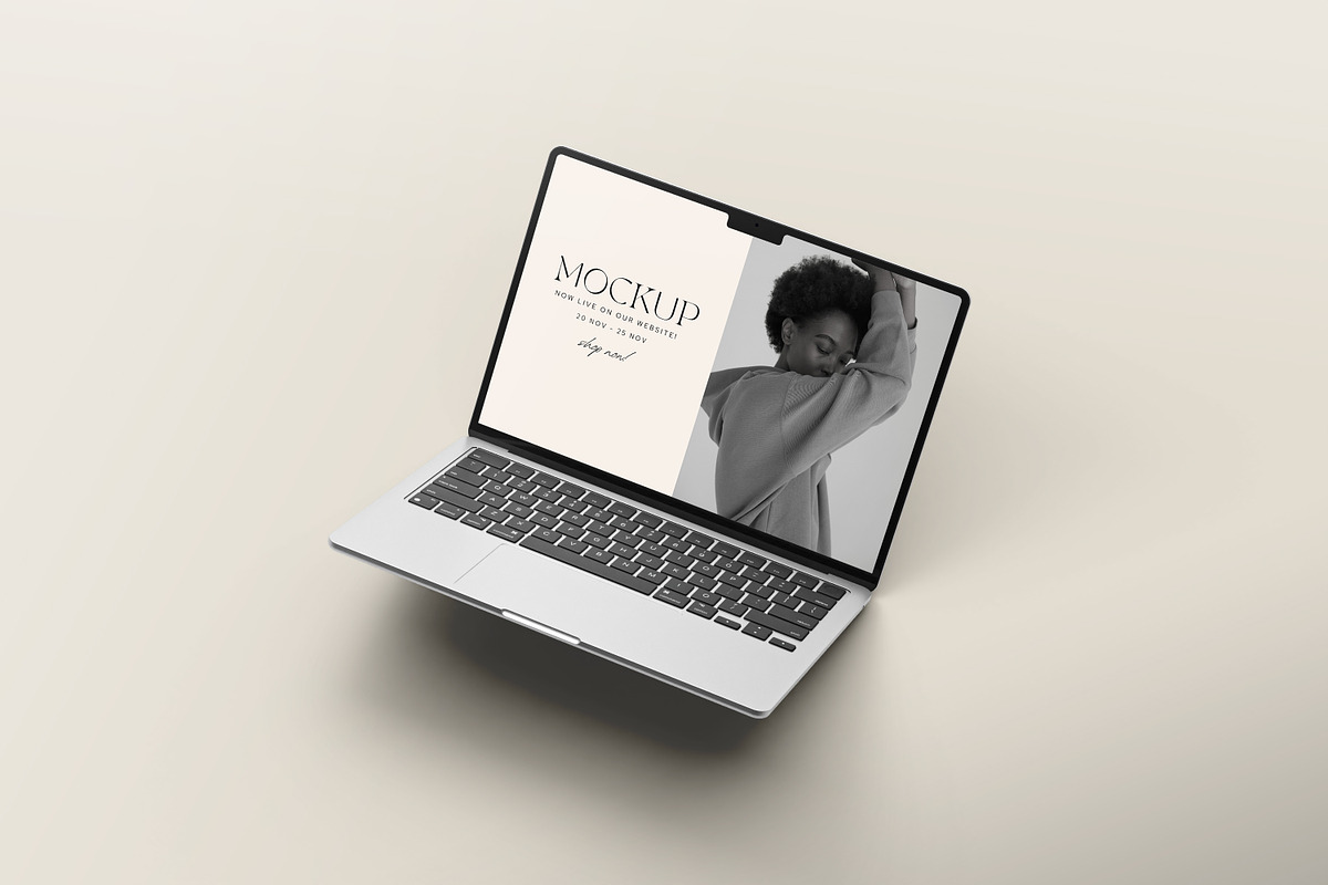 Laptop Screen Mockup, a Mac Mockup by graphic_keY (Photo 7 of 8)