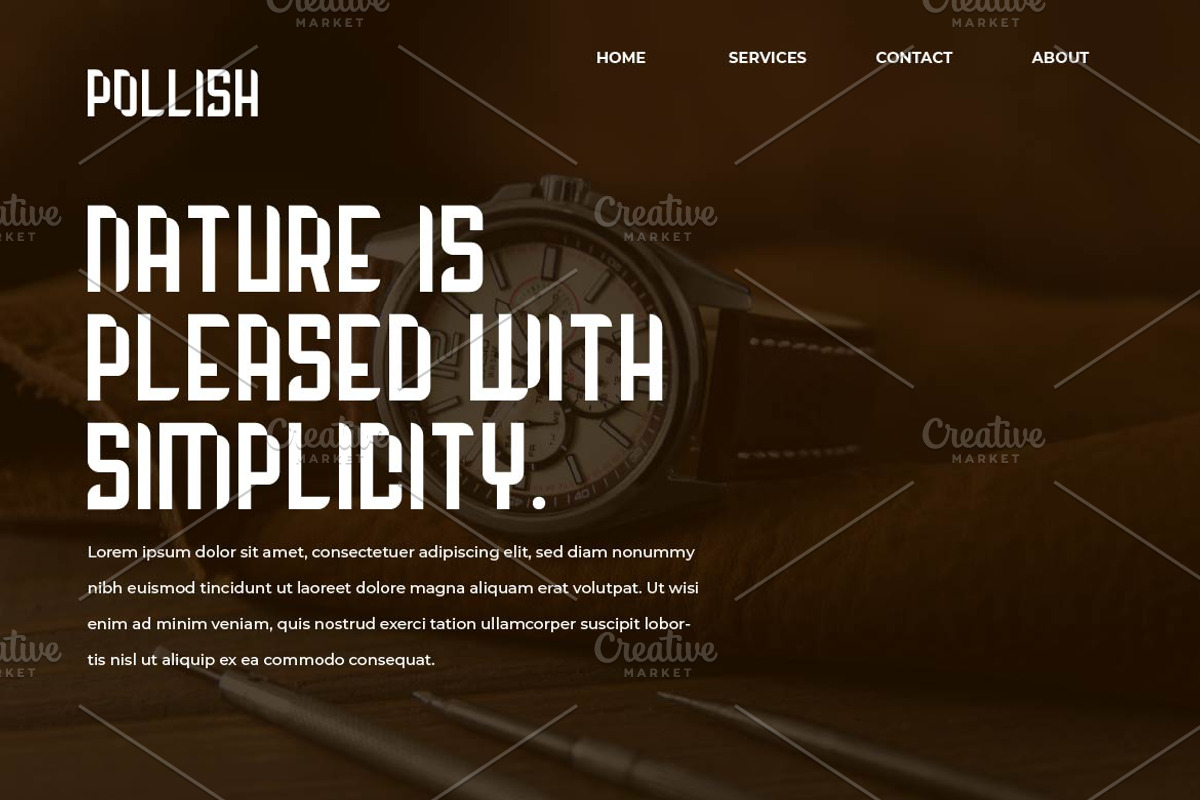 Parade Condensed Font, a Sans Serif Font by Artiveko (Photo 4 of 9)