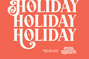 More Christmas - Modern Serif Font, a Serif Font by SaktiAvellin (Thumbnail 8 of 10)