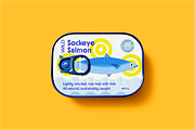 Single Can Tinned Fish Mockup, a Packaging Mockup by Jacob Waites (Thumbnail 5 of 6)