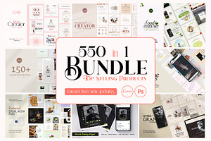 Instagram Bundle CANVA PS