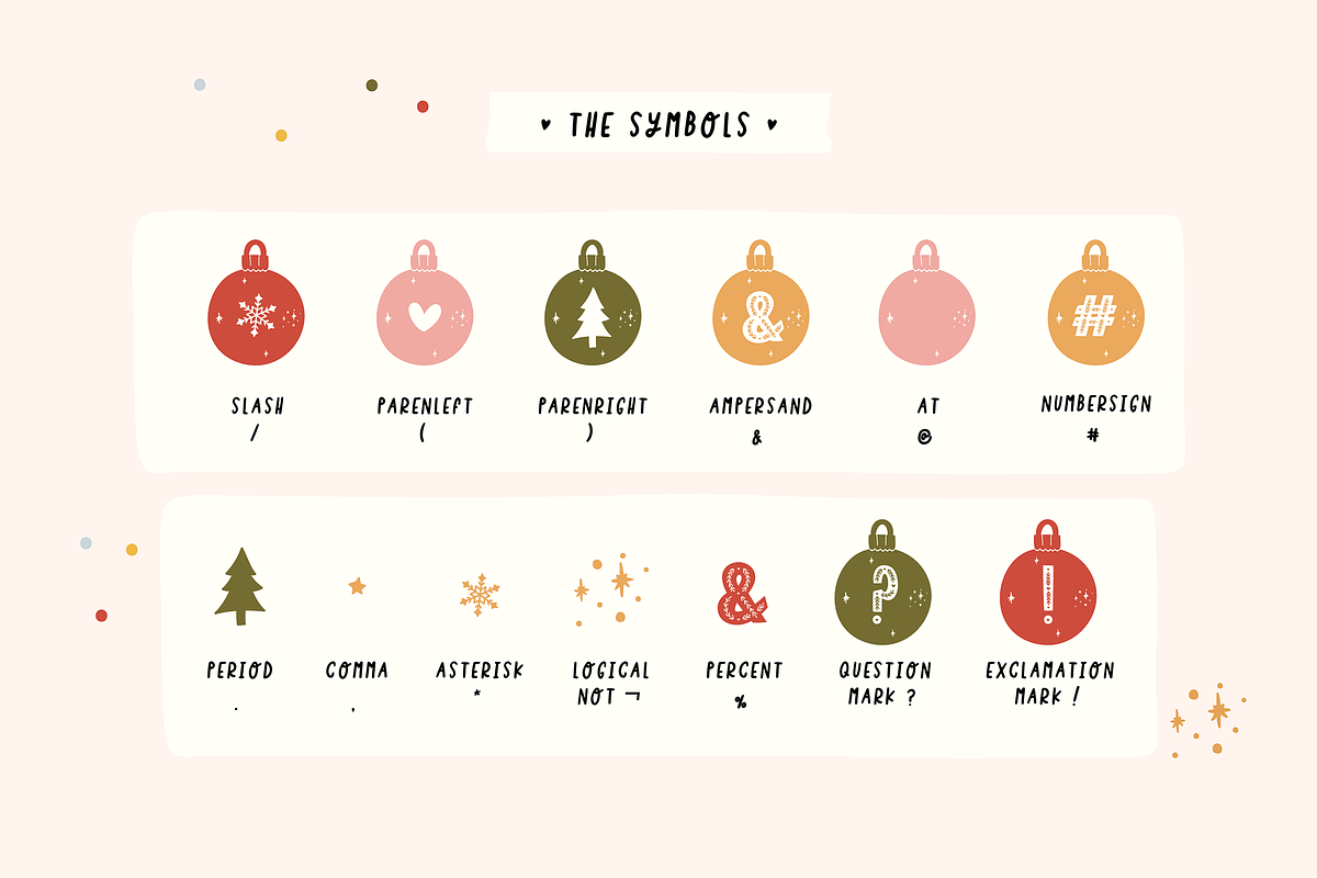 DEAR XMAS, a Font by Maria Feliz Fonts (Photo 5 of 11)