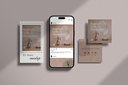Instagram Post and Story Mockup, an iPhone Mockup by rahmatmoscae (Thumbnail 13 of 13)
