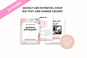 Services & Pricing Template | Canva, a Presentation Template by The Template Lounge (Thumbnail 3 of 7)