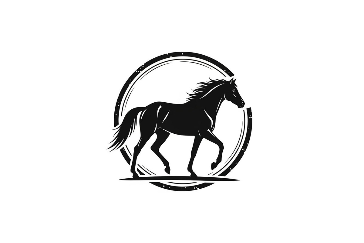 Black Horse Silhouette Bundle, an Illustration by jahid234 (Photo 6 of 31)