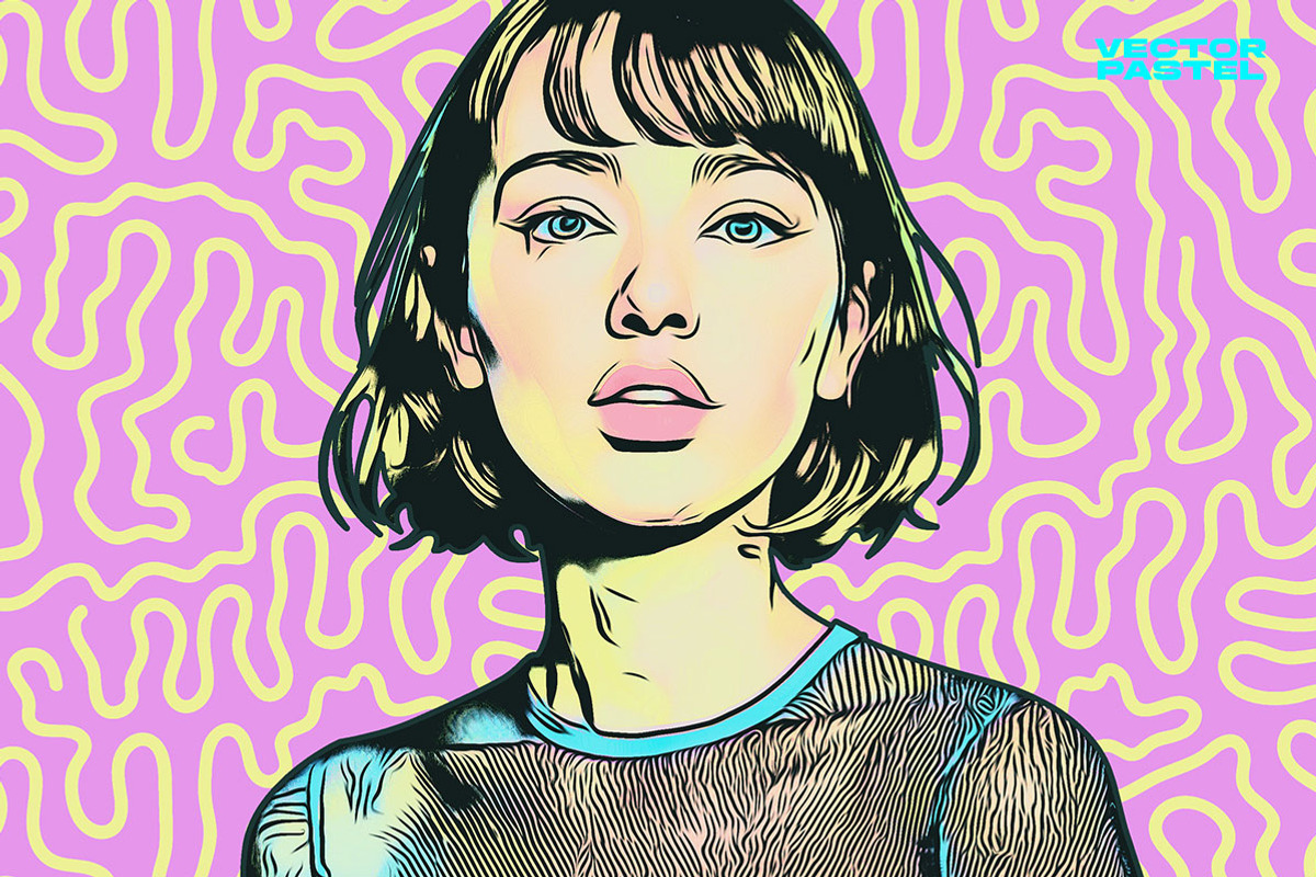 Vector Pastel Photo Effect, an Action Add-On by Amorjesu.com (Photo 5 of 32)
