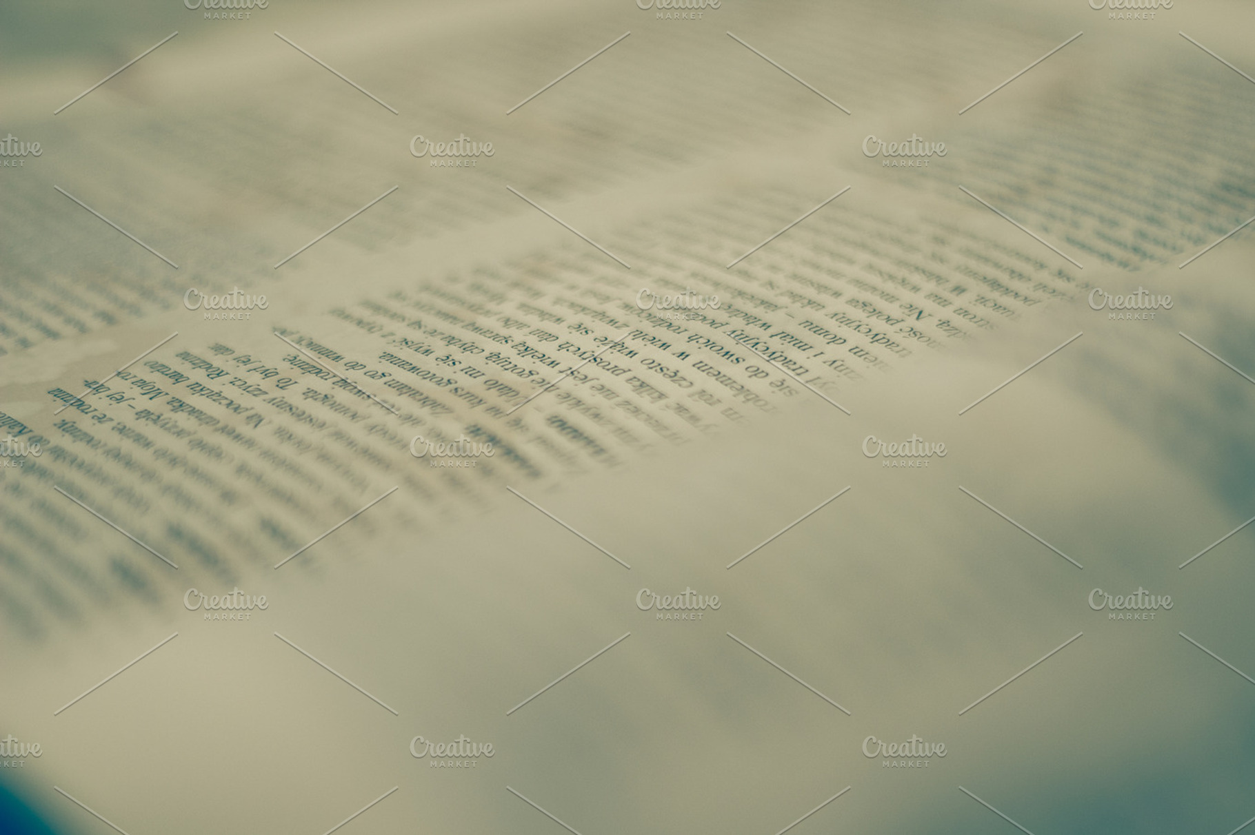 Newspaper stock photo containing newspaper and macro, a School & Education Photo by The Jungle Photo