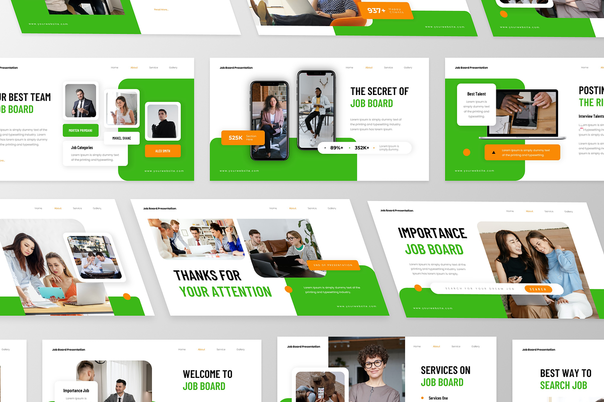 Importance Job - Job Board Keynote, a Presentation Template by GraphauseProject (Photo 6 of 6)