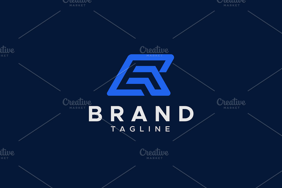 AER Letter minimal logo design, a Branding & Logo Template by Amadul11 (Photo 1 of 4)
