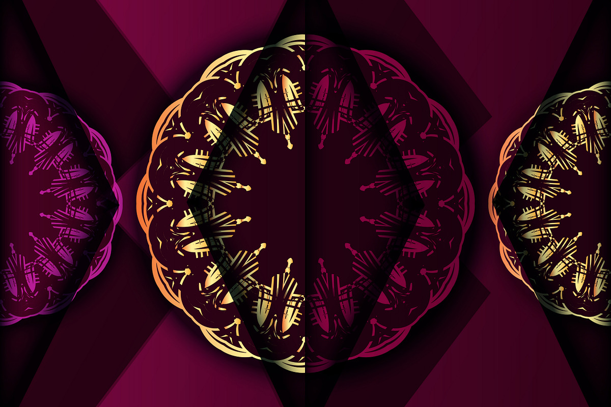 Mandala Oriental Floral art Bundle, a Background Graphic by NJ Himel (Photo 24 of 97)