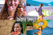 20 Colorful Summer Lightroom Presets, a Preset Add-On by RamsaGraphi (Thumbnail 1 of 10)