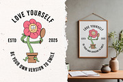 Cute flower 15 vector illustrations, an Object Illustration by gunaonedesign (Thumbnail 8 of 9)