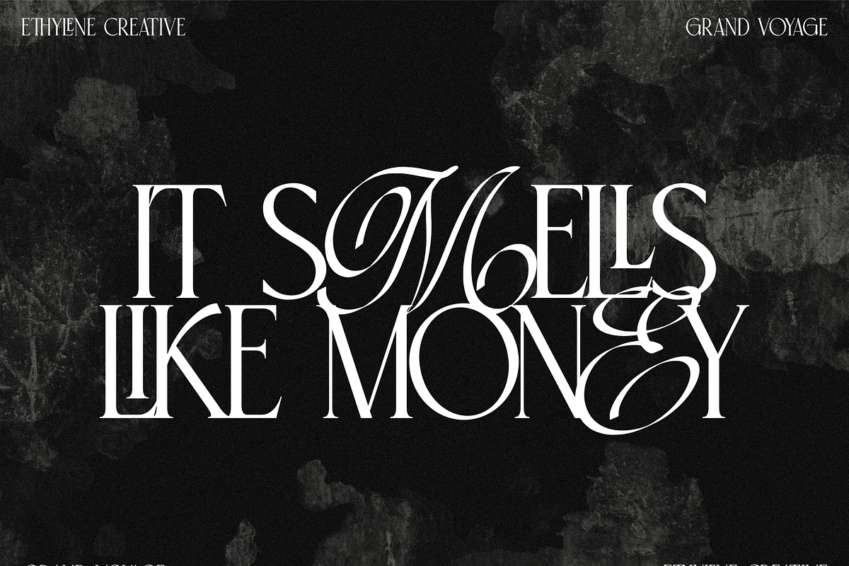 Grand Voyage, a Font by ethylene.creative (Photo 7 of 13)