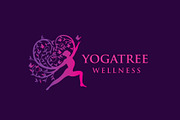 yoga tree wellness logo, a Branding & Logo Template by Mariyana (Thumbnail 5 of 5)