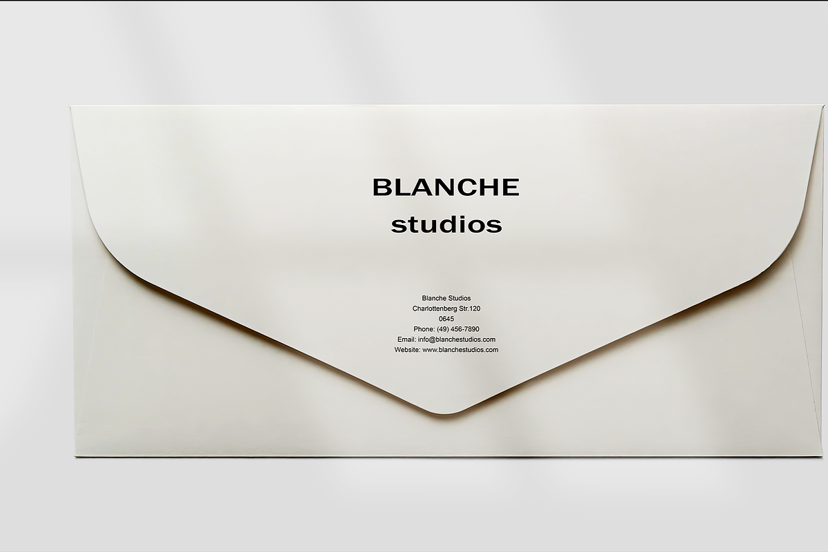 Branding Stationery Envelope Mockup, an Advertising Mockup by Replika Machine (Photo 7 of 15)
