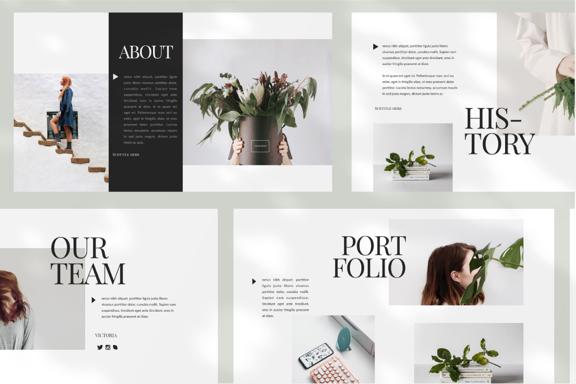 Aldous - Powerpoint Template, a Presentation Template by Dirtytemp Studio