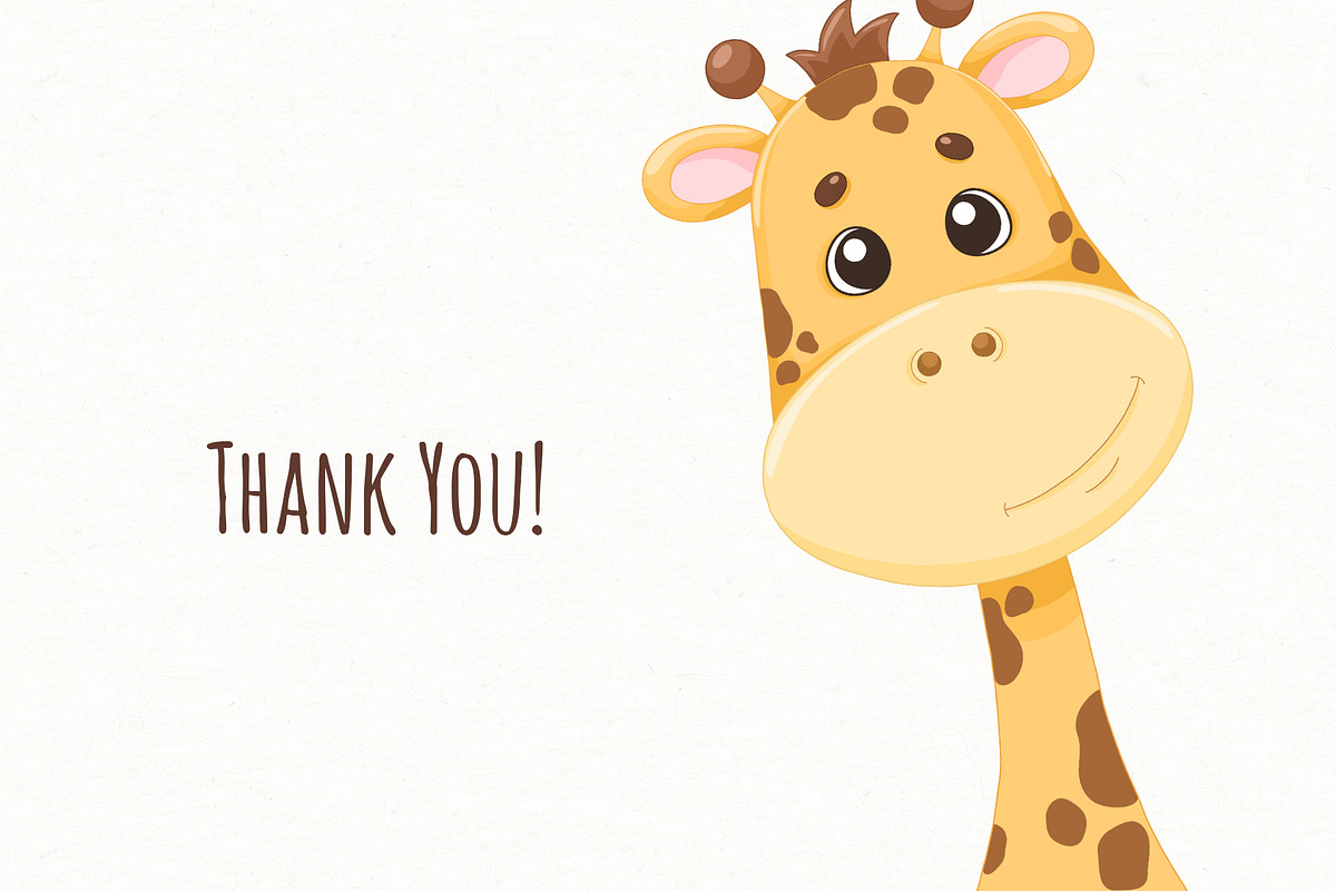 Safari Animals EPS Clipart, an Animal Illustration by ekossa_art (Photo 5 of 5)