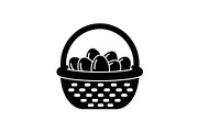 Easter Basket Vector Silhouette Bund, an Illustration by Designs_River (Thumbnail 28 of 51)