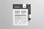 Project Quotation, a Stationery Template by Leaflove (Thumbnail 4 of 5)